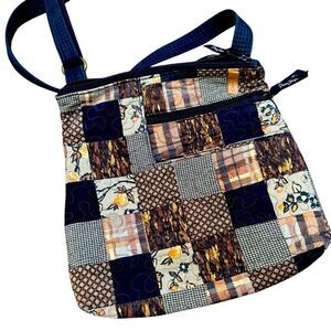 Donna Sharpe Quilted Crossbody Bag with Expandable Strap